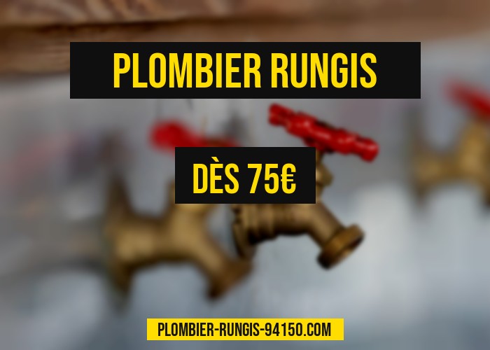 plombier Rungis dès 75€